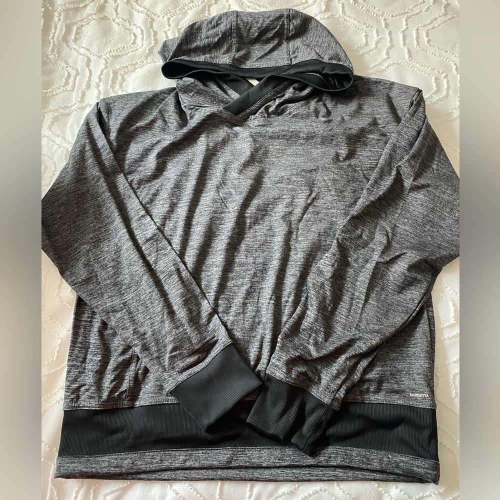 Gray hoodie